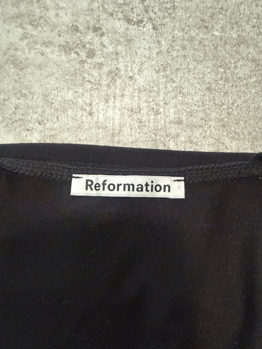 Reformation Clarke Knit Tank Black Size S - Picture 3 of 4